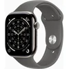Image de Apple Watch 11 - Wifi + 5G - 42mm - Natural Titanium Case with Stone Grey Sport Band - S/M