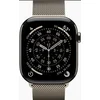 Image de Apple Watch 11 - Wifi + 5G - 46mm - Titanium Case with Natural Milanese Loop - M/L