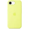 Image de Apple Silicone Backcover voor de Apple iPhone 16e - Neon Yellow