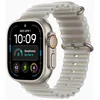 Image de Apple Watch Ultra 4 - 49 mm - Natural Titanium - Ocean bandje
