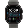 Image de Apple Watch Ultra 4 - 49 mm - Zwart titanium - Licht Ocean bandje