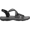 Image de Skechers REGGAE SLIM - TURN IT UP Dames Sandalen - Zwart
