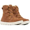 Image de Sorel Explorer Next Joan Wp Veterboots - Laarzen Met Veters - Dames - Bruin - Maat 37