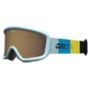 Image de Giro Chico 2.0 Blocks Ar40 Junior Skibril Blauw Amber Rose/CAT2 Kinderen