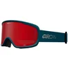 Image de Giro Cruz Stacked Skibril Groen,Rood Amber Gold/CAT2 Man,Vrouw