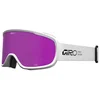 Image de Giro Cruz Stacked Skibril Wit,Paars Amber Pink/CAT2 Man,Vrouw