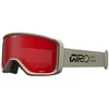 Image de Giro Sagen Stacked Skibril Voor Dames Beige,Rood Amber Scarlet/CAT2 Vrouw