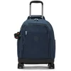 Image de kipling trolleyrugzak met laptopvak Back To School New Zea Wheeled Backpack 26L True Blue Tonal donkerblauw 46cm