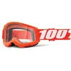 Image de 100percent Strata 2 Youth Bril Oranje Clear/CAT0