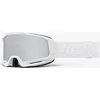 Image de 100% Ski Goggles Okan Hiper - White/Silver - Silver Mirror Lens - L