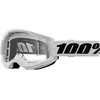 Image de 100% Strata 2 Cross/Endurobril - Wit met Helder Vizier