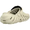 Image de Crocs - Echo Clogs Bone/Black - Maat 39-40