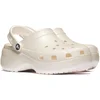 Image de Crocs Classic Platform Glitter Klompen Beige EU 38-39 Vrouw
