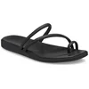 Image de Crocs Miami Serie - Teenriem Sandalen - Zwart - Comfortabel - Lichtgewicht
