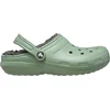 Image de Crocs Classic Lined Clog - Volwassenen - Clogs - Groen - Maat 36/37