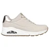 Image de Skechers Uno - Shimmer Away Dames Sneakers - Beige - Maat 39