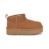 Image de UGG Classic Ultra Mini Platform Boot - GS - Chestnut - Maat EU 36