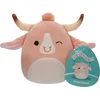 Image de Squishmallows Howland - Peach Brahma Bull 40cm Plush