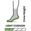Image de Smartwool Hike Light Cushion Crew Socks Hike - Men's - Outdoor Military