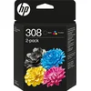 Image de HP 308 - Inktcartridge - Origineel - Standaard capaciteit - Zwart & Kleur