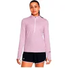 Image de Under Armour Qualifier Run Fleece Met Halve Rits Roze L Vrouw