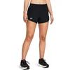 Image de Under Armour UA Fly By 3'' Shorts-BLK Dames Sportbroek - Zwart - Reflecterend