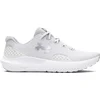 Image de Under Armour UA W Charged Surge 4-WHT Dames Sportschoenen - Wit - Distant Grijs - Metallic Silver