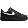 Image de Leather and Synthetic Material Sneakers with Rubber Sole - Black