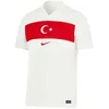 Image de Nike Turkije 2024/25 Stadium Home Shirt - Voetbalshirt - L - White/Sport Red / Wit Rood - Dri-FIT - Supportersshirt