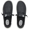 Image de HEYDUDE Wendy Canvas Dames Instappers Black Maat 37