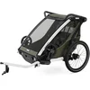 Image de Thule Chariot Lite Double Fietskar Groen Max 22 kg Jongen