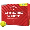 Image de Callaway Chrome Soft Triple Track Golfballen 2024 - Geel - 12 Stuks