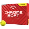 Image de Callaway Chrome Soft Golfballen 2024 - Geel - 12 Stuks
