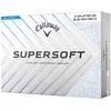 Image de Callaway SuperSoft Splatter 360 Blue 2025 Golfballen - Wit Blauw