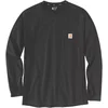 Image de Carhartt Midweight L/S Pocket T-Shirt 106656 Black-L