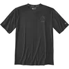 Image de Carhartt Force Sun Defender S/S T-Shirt 107182 Black-M
