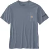 Image de Carhartt Streetcar Graphic T-Shirt 107052 Light Faded Navy-XL