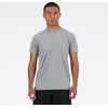 Image de New Balance Run T-Shirt Heren Sportshirt - SLATE Grijs