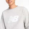 Image de New Balance Sport Core Brushed Crew Heren Sporttrui - ATHLETIC GREY