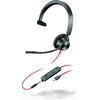 Image de HP Poly Blackwire C3315-M   On-ear headset   Kabel   Mono   Zwart   Ruisonderdrukking (microfoon)