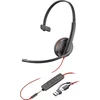 Image de HP Poly Blackwire C3215   Over-ear headset   Mono   Zwart