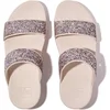 Image de FitFlop Lulu Multi-Tonal Glitter Slides Vrouwen - Nude Rose Mix