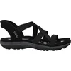 Image de Skechers REGGAE SLIM - STRETCH FLEX Dames Sandalen - Zwart