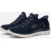 Image de Skechers SUMMITS-CLASSY NIGHT Dames Instappers - Donkerblauw / Zilver