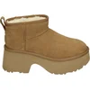 Image de UGG CLASSIC ULTRA MINI NEW HEIGHTS - SnowbootsGevoerde laarzenDames laarzen - Kleur: Cognac - Maat: 41