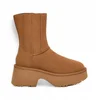Image de UGG Klassieke Twin Seam Leren Laarzen Nieuw