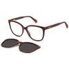 Image de Polaroid PLD 6229/CS RED/ GREY POLARIZED 55/17/140 Damenbrillen Zonnebrillen