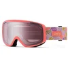 Image de Smith Rally Skibril Roze Flare Flora/CAT2 Man,Vrouw