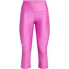 Image de Under Armour Vanish Hi Capri Dames Sportlegging - Paars/Roze - Maat M