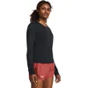 Image de Under Armour UA LAUNCH LONGSLEEVE Dames Sportshirt - Zwart - Maat L